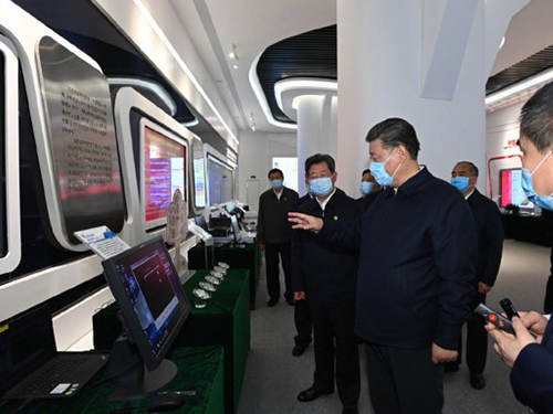 習(xí)近平視察綜改區(qū)